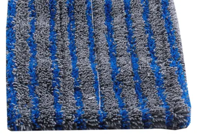 Produktbild von Mega Clean Wischmop Fliesen Borstenmop blau/grau (abrasiv) 50cm farbcodiert