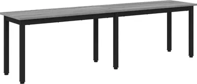 Zdjęcie produktu dla vidaXL Ławka szara Sonoma 160 x 35 x 45 cm Materiał drewnopochodny