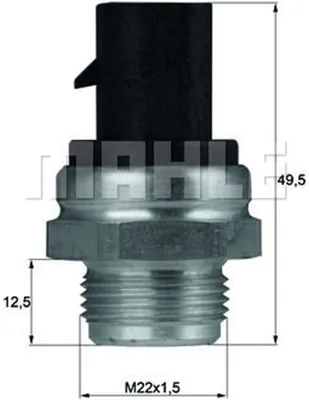 Produktbild von Mahle Thermostat für BMW 1er 3er 5er