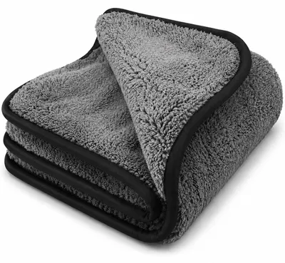 Produktbild von BADfabrik24 MEGA Flausch grau/schwarz