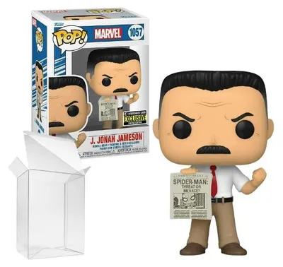 Produktbild von Funko Pop! Marvel - J. Jonah Jameson #1057 Entertainment Earth Exclusive