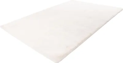 Produktbild von Hochflor Teppich Batucci Dolce, superweich, moderne Design, hohe Dichte, Ivorweiß, 120x170 cm