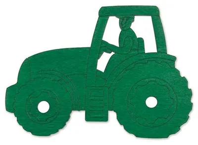 Produktbild von Hape Holzschichtenpuzzle Traktor - Lernspielzeug 5 Teile