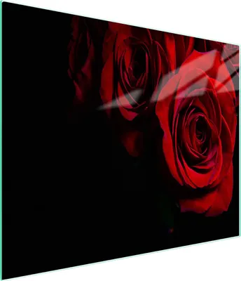 Image de Planche à découper en verre 52x30 Rose
