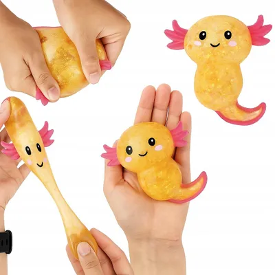 Produktbild von NORIMPEX Axolotl Quetschball Antistress Spielzeug