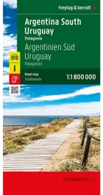 Produktbild von Argentinien Süd - Uruguay, Straßenkarte 1:1.800.000, freytag & berndt
