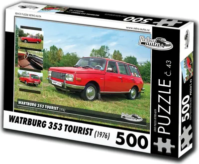 Produktbild von RETRO-AUTA Puzzle Nr. 43 Wartburg 353 Tourist (1976) 500 Teile