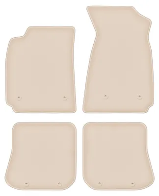 Produktbild von DURBAN Beige Velours-Fußmatten-Set für Audi A4 B5 FL Limousine, Kombi, Avant (1999-2001)