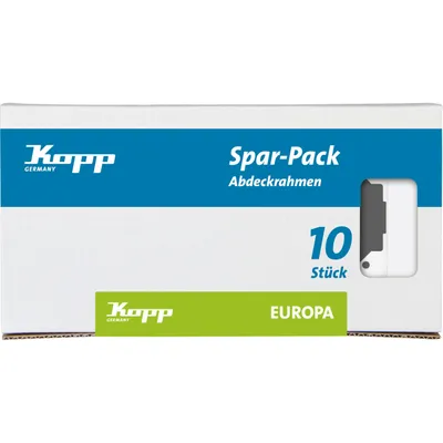 Produktbild von Kopp 401513015, Weiß, Kunststoff, konventionell, Jede Marke, 10 Stück(e)