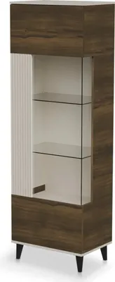 Obrázok produktu pre RANDOM 2 W-1 60 cm vysoká skrinka orech/kašmír