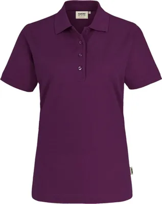 Produktbild von HAKRO Hakro Damen Poloshirt Performance #216 Gr. 3XL aubergine