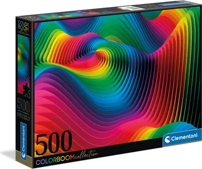 Obrázok produktu pre Clementoni Puzzle 500Ks Farebné Boom Vlny 35093