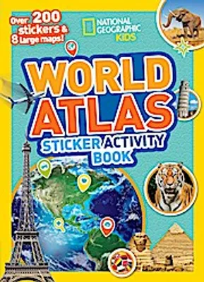 Obrázek produktu pro World Atlas Sticker Activity Book