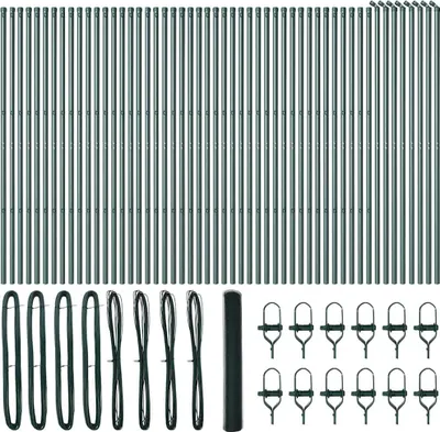 Produktbild von vidaXL Ground Fix Geschweißter Drahtzaun 100 x 1,2 m (B x H)