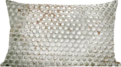 Produktbild von MuchoWow® Zierkissen Sofakissen Wohnzimmer Dekokissen 60x40 cm Bolzen - Eisen - rostig - Kopfkissen - Polster mit Foto
