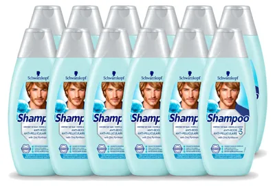 Produktbild von 12 x Schwarzkopf Anti-Schuppen Shampoo mit Aloe Vera - 400 ml - Vorteilspackung - 12 Stücke