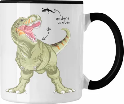 Produktbild von Trendation - Andere Tanten Du Tasse Geschenk für Beste Tante Kaffeetasse Geschenkidee Tante Geburtstag Lustig (Schwarz)