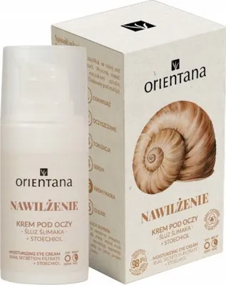 Produktbild von ORIENTANA Natürliche Augencreme mit Schneckenschleim 15ml