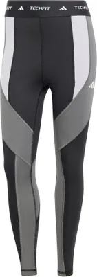 Produktbild von ADIDAS TECHFIT Colorblock 7/8-Leggings Damen schwarz XS