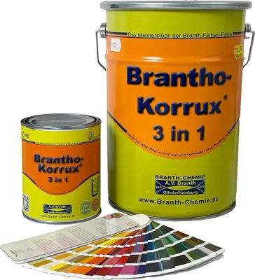 Produktbild von Brantho Korrux "3 in 1" 0,75 l, DB702 Glimmergrau