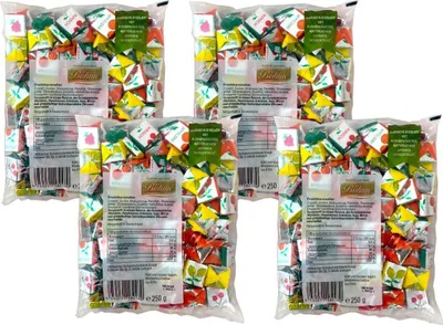 Produktbild von Böhme Fruchtkaramellen 250 g – Fruchtige Bonbonmischung  4 er Pack