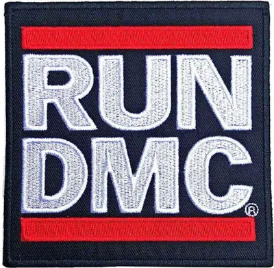 Produktbild von Run DMC Logo Aufbügler
