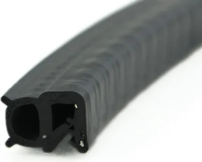 Produktbild von DS16 - NBR Kantenschutz Dichtungs Profil Gummi Dichtung seitlich - Klemmbereich 2 mm