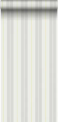 Immagine prodotto di Sanders & Sanders carta da parati strisce grigio e giallo 53 cm x 10.05 m