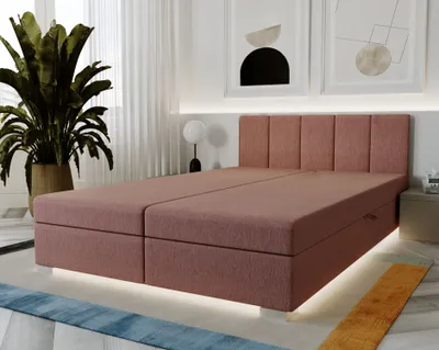 Obrázek produktu pro Hotelová postel 180x200 ROSIE 7 - růžová