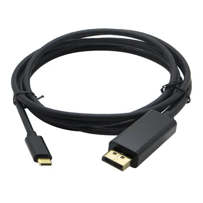 Immagine prodotto di Cavo convertitore da USB 3.1 Tipo C a Displayport DP Dad, per laptop, telefoni cellulari, 3D 4Kx2K, 1,8 m