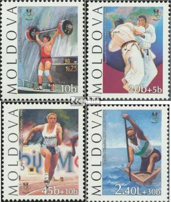Produktbild von Briefmarken Moldawien 1996 Mi 195-198 (kompl.Ausg.) postfrisch Olympische Sommerspiele