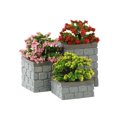 Productafbeelding van Kerstfiguur Flower bed boxes set of 3 LEMAX