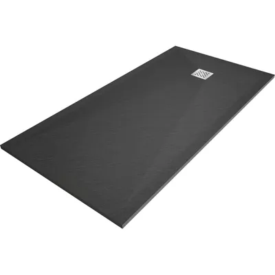Zdjęcie produktu dla Mexen Stone+ brodzik kompozytowy prostokątny 180 x 90 cm, antracyt - 44719018