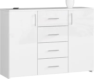 Immagine prodotto di Akord Madia Moderna Con Design Elegante E Finitura Lucida 110X35X80 Cm