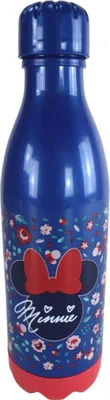 Produktbild von Minnie Mouse Blumen Plastikflasche 660 ml