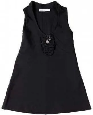 Produktbild von Patrizia Pepe Kleid Mädchenkleid ärmellos schwarz, Größe:116