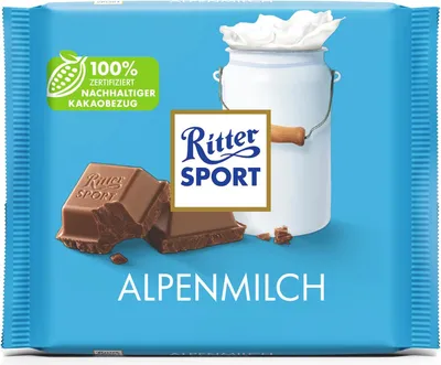 Immagine prodotto di Ritter SPORT ALPENMILCH Schokolade 100,0 g