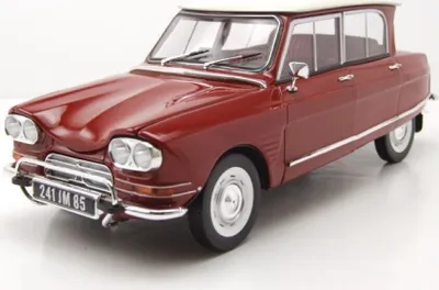 Produktbild von Norev 181602 Citroen Ami 6 Club 1968 rot weiß 1:18