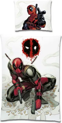 Produktbild von Marvel Deadpool Bettwäsche Linon / Renforcé