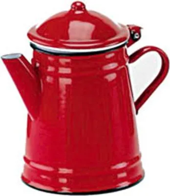 Produktbild von Emaille Kaffeekanne 0,5l - rot