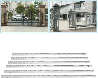 Zdjęcie produktu dla szyna zębata 6x1m Stelaż do bram przesuwnych Napęd do bram przesuwnych Akcesoria do otwierania bram 2000kg Stelaż IP44