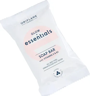 Produktbild von Oriflame Essentials Aufhellende Seife mit Vitamin E und B3, 75 g