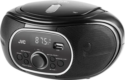 Zdjęcie produktu dla JVC radio RD-E221B Boombox black
