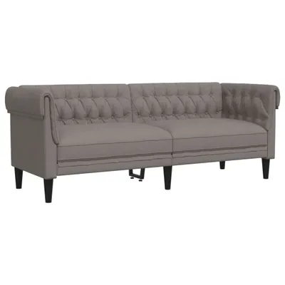 Obrázek produktu pro Chesterfield pohovka 3místná taupe textil
