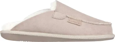 Immagine prodotto di Vanuba - Pantofole da donna Awassi Pantofole moderne in vera pelle lana naturale D005 Beige-Bianco, misura 38 EU