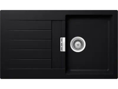 Obrázek produktu pro Schock Cristadur Signus D-100 U Puro PUR podomítkový dřez s excentrickým ovládáním