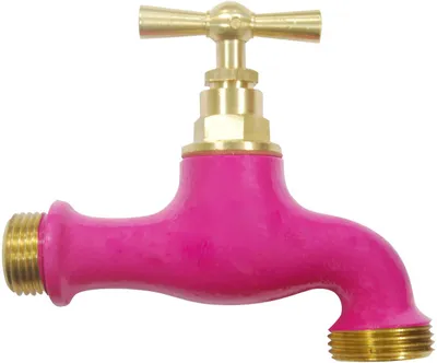 Produktbild von Farbiger Hahn aus Messing