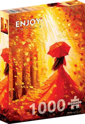 Image de Puzzle 1000 pièces Enjoy – Lady Autumn
