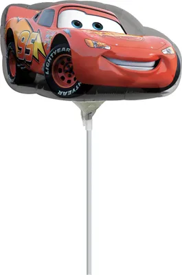 Produktbild von Disney Cars Lightning McQueen klein - Folienballon - 24 cm