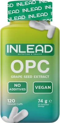 Zdjęcie produktu dla INLEAD OPC Ekstrakt z pestek winogron 120 kapsułek